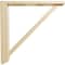 Ekena Millwork 2 1/2"W x 17 3/4"D x 17 1/4"H Traditional Shelf Bracket, Maple BKT02X17X17TRMA - alternate 4